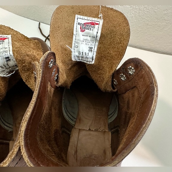 Red Wing Shoes Iron Ranger Size US 10.5 D Men's Leather Boot - Brown Copper 8085 - Picture 13 of 13